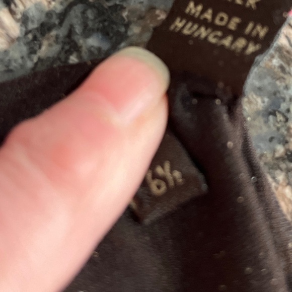 Woman’s leather/suede gloves - Picture 3 of 6